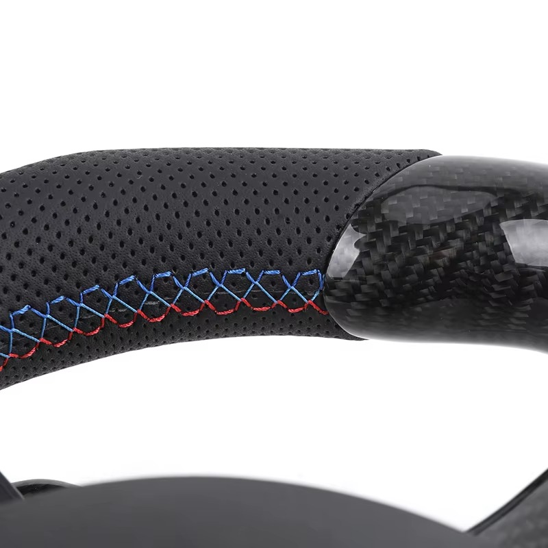 Custom Heated M Led Display Carbon Fiber Steering Wheel for BMW M2 M3 M4 M5 F10 F50 F30 F32 F80 F82 F90 E90 E92 E60 E63 G20 G30