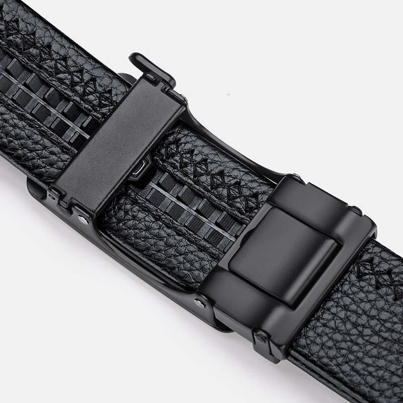 Men's High-end Genuine Leather Business Simple Versatile First Layer Cowhide Belt