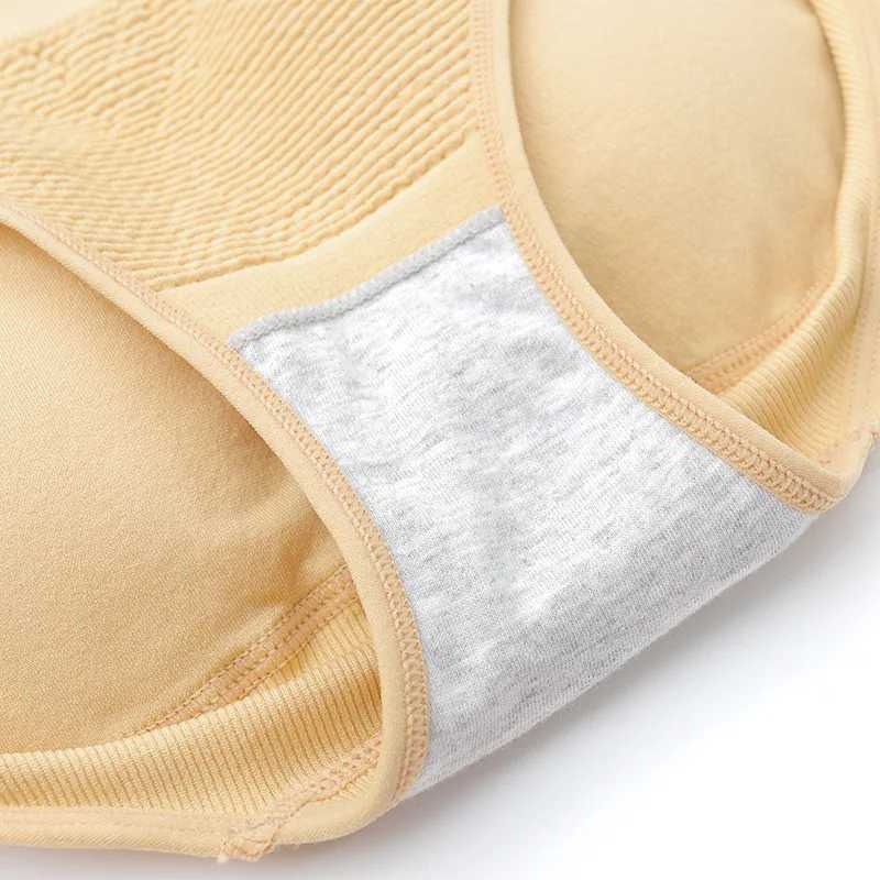 Women Sponge Padded Abundant Buttocks Pants Lady Push Up Middle Waist Panties Briefs Underwear Fake Ass Butt Lifter Hip L251030