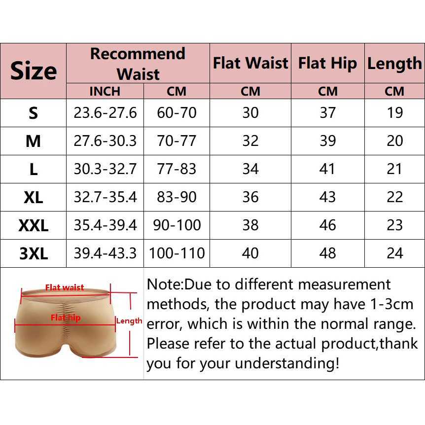 Sexy Body Shapers Panties Woman Butt Lifter Lingerie Fake Seamless Underwear Push Up Padded Panties Buttock Shapers Butt Lifter L251030