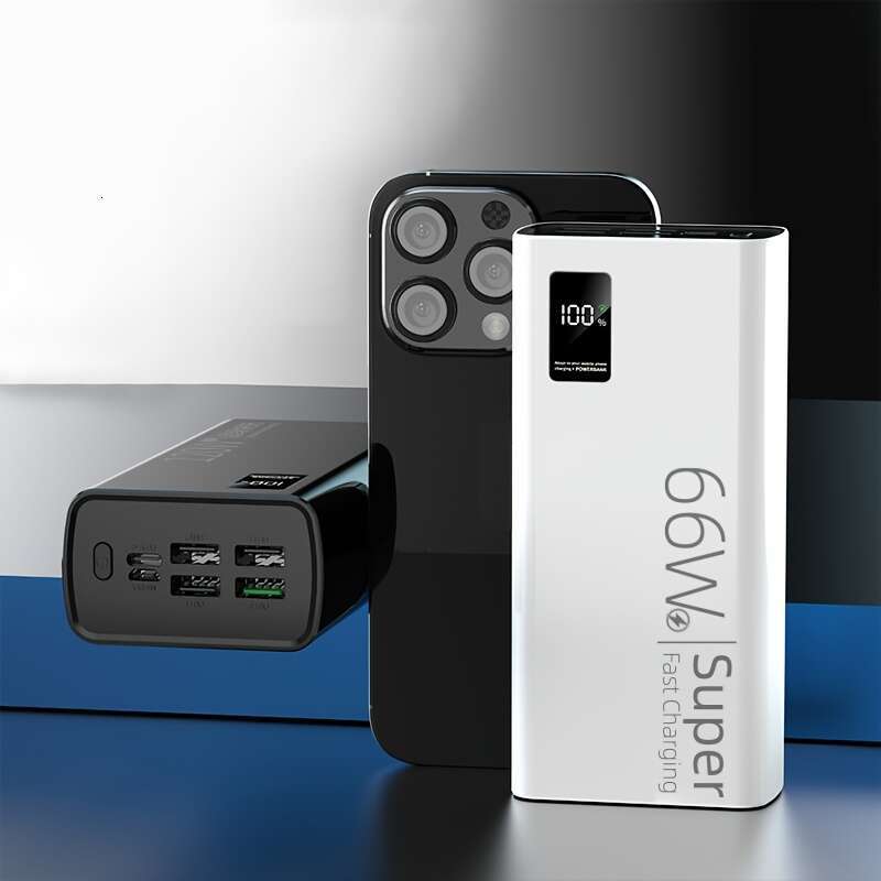 Famous Brand Mah Capacity Bank Mobile Phone Charger W Fast Charging Port Large Slot USB TYPE C Pack Suitable For Various Models Of Phones