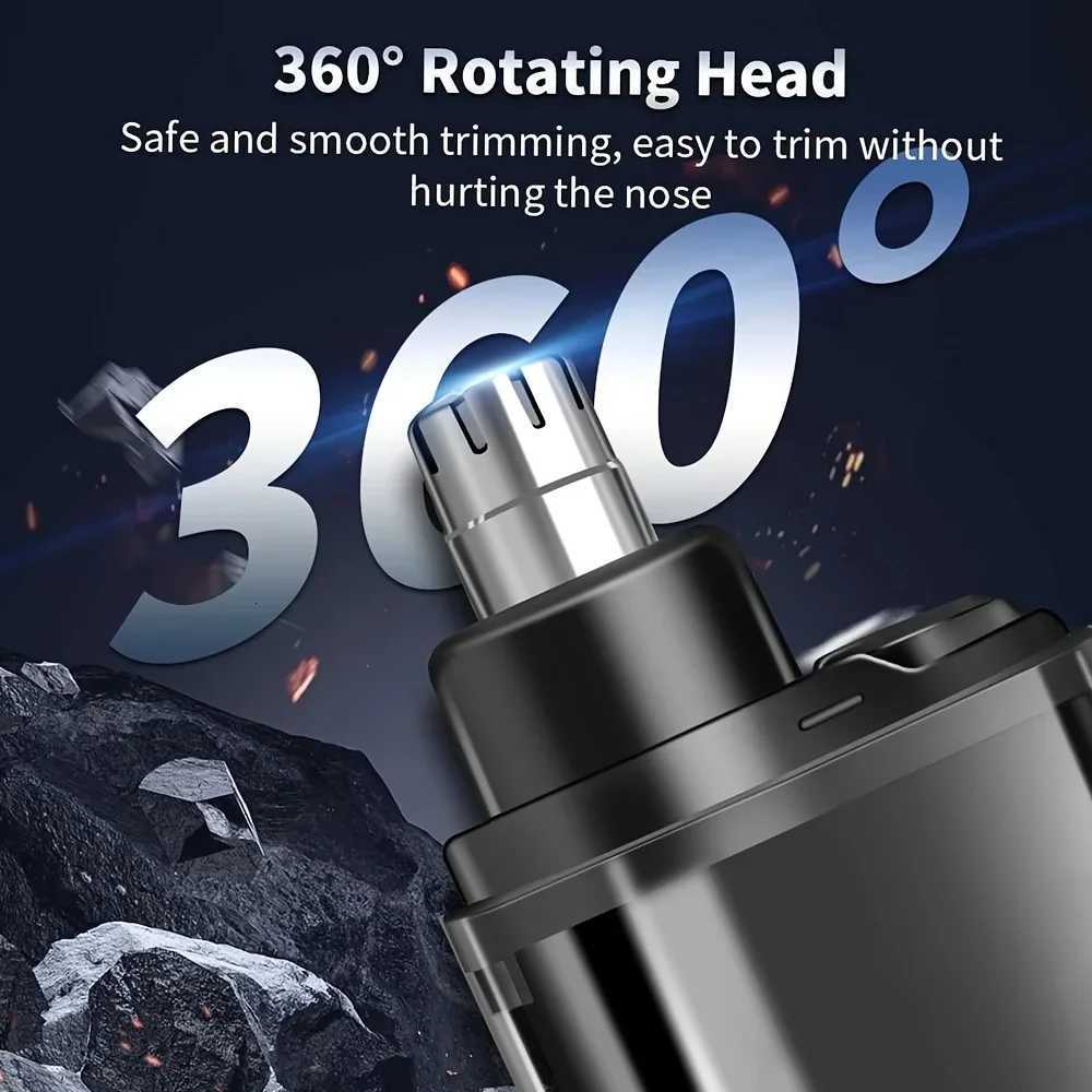 Suitable for men USB charging nose and ear hair trimmer portable electric nose hair clipper mini compact design quick chargin M251030