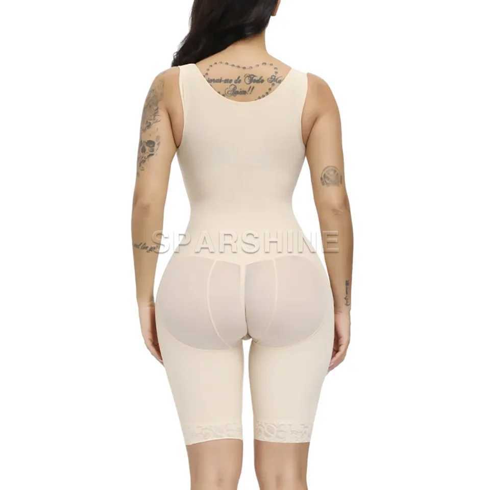 Fajas Women Full Body High Compression Abdomen Control Slimming Corset Waist Butt Lifter Flat Belly Body Shapewear L251030