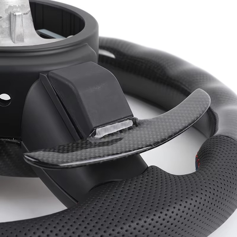 Custom Heated M Led Display Carbon Fiber Steering Wheel for BMW M2 M3 M4 M5 F10 F50 F30 F32 F80 F82 F90 E90 E92 E60 E63 G20 G30