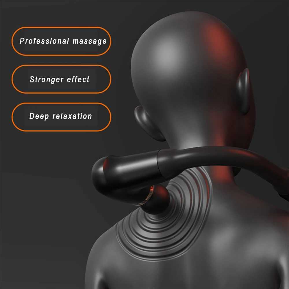 Fascia gun Handle Elbow 3 Modes 6 Gears Adjust Muscle Relaxation Massage Percussion Hammer for Athletes J2510301