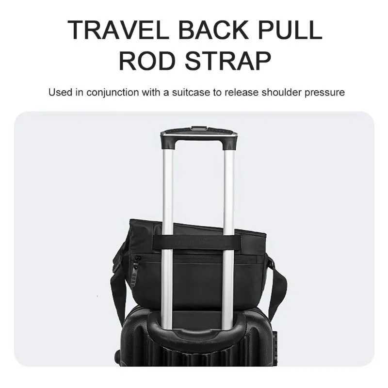 Multipurpose AntiTheft Crossbody Bags For Men Fashion Sling Chest Shoulder Bag Backpack for Travel Cycling Casual Daypack Work H251029