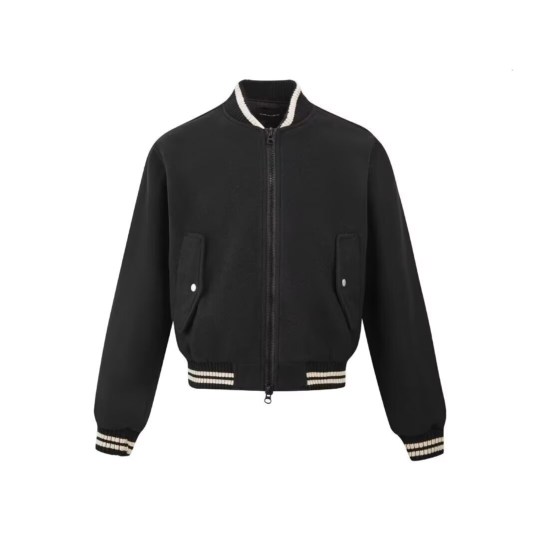American Style Baseball Designer Jacket Jacket For Men Autumn And Winter, Vibe Trendy Brand Loose Casual Versatile High-end Woolen Coat