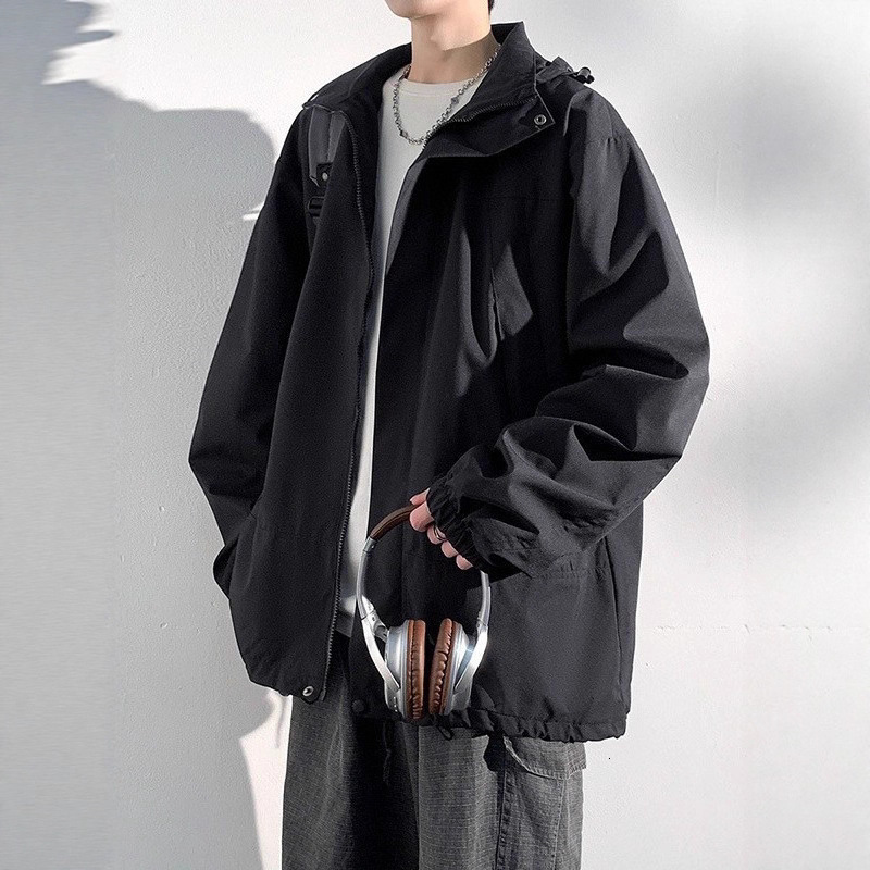 Designer Coat Trendy Outdoor Windproof Waterproof Jacket Men Spring Autumn Casual American Style Sports Hooded Hiking Jacket