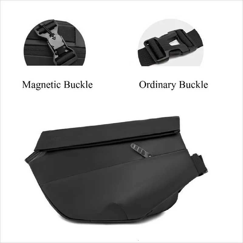 Multipurpose AntiTheft Crossbody Bags For Men Fashion Sling Chest Shoulder Bag Backpack for Travel Cycling Casual Daypack Work H251029