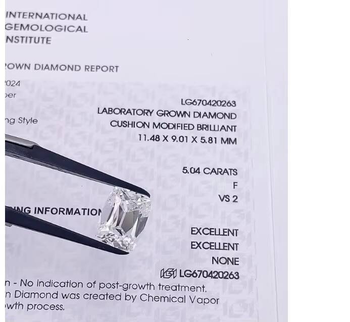 Tianyu Gems 14k Yellow Gold Ring Set 504ct F VS2 Lab Diamond LG670420263