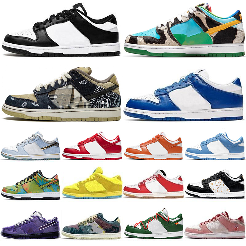 Basketball Shoes Low Pandas Designer Running Black White Light Blue Grey Unc Top Quality Mens Big Size 13 Sneakers Womens Purple Green Orange Sports Trainers