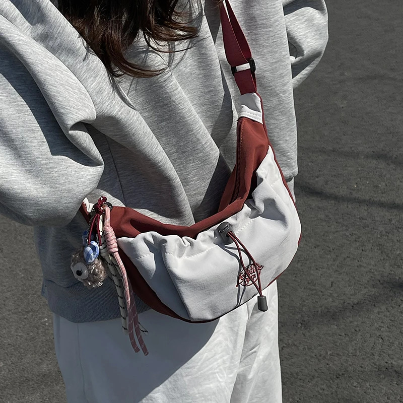 Large Capaci Canvas oulder Crossbody Bag for Women Dumpling ape Foldable Summer Sle Bag Casual Faion 251029