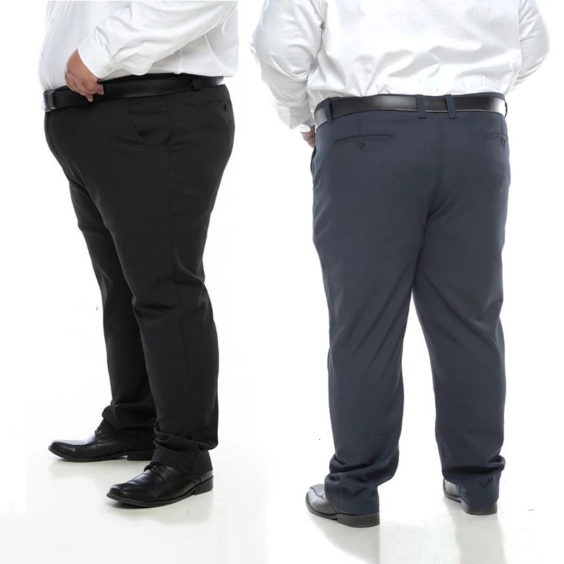 Mens Plus Size Formal Pants for Work Plus Size 48 50 52 Men Formal Suit Pants Business Casual Long Trousers 251028