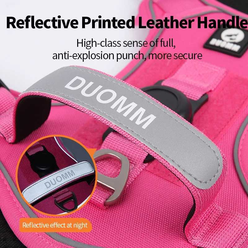 Dog Chest Harness Adaptable to Airtag Chest Harness Outdoor Training Loss Prevention Dog Leash J251129