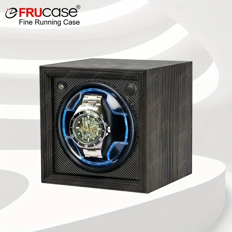 FRUCASE Watch Winder for automatic watches watch box automatic winder Mini style can be placed in a safe Box or drawer i251029