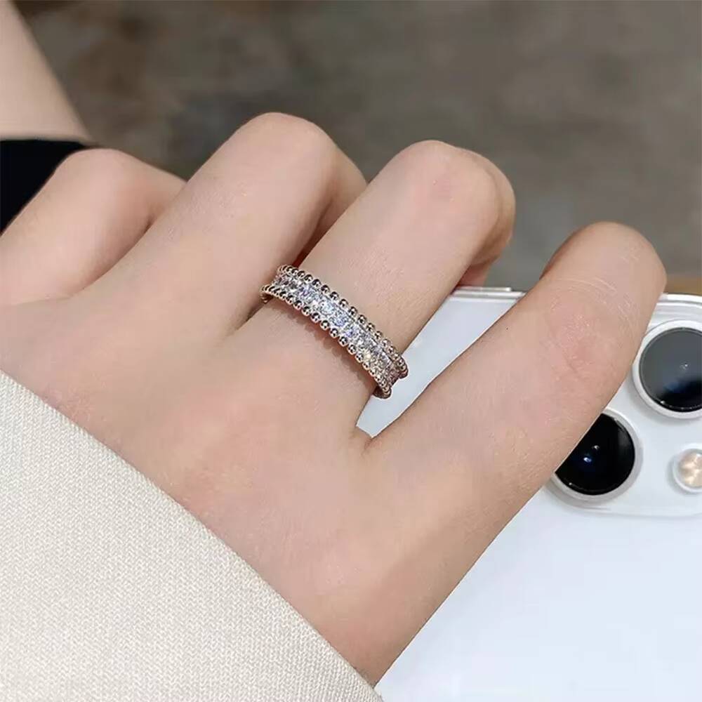 Fashion Rings Custom Wholesale S925 Sterling Silver Moissanite Ring Luxury Fine Rings Designer Jewelry