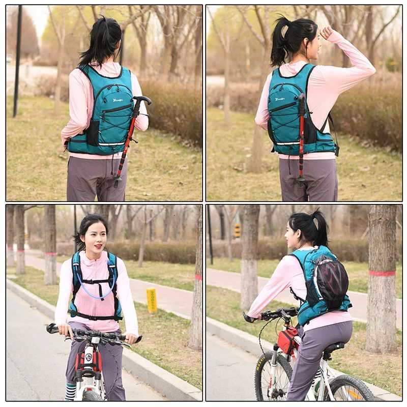 Cycling Lightweight Hydration Backpack Outdoor Sport Hiking Camping Climbing Mountaineering Rucksack Travel Water Daypack Vest H251029
