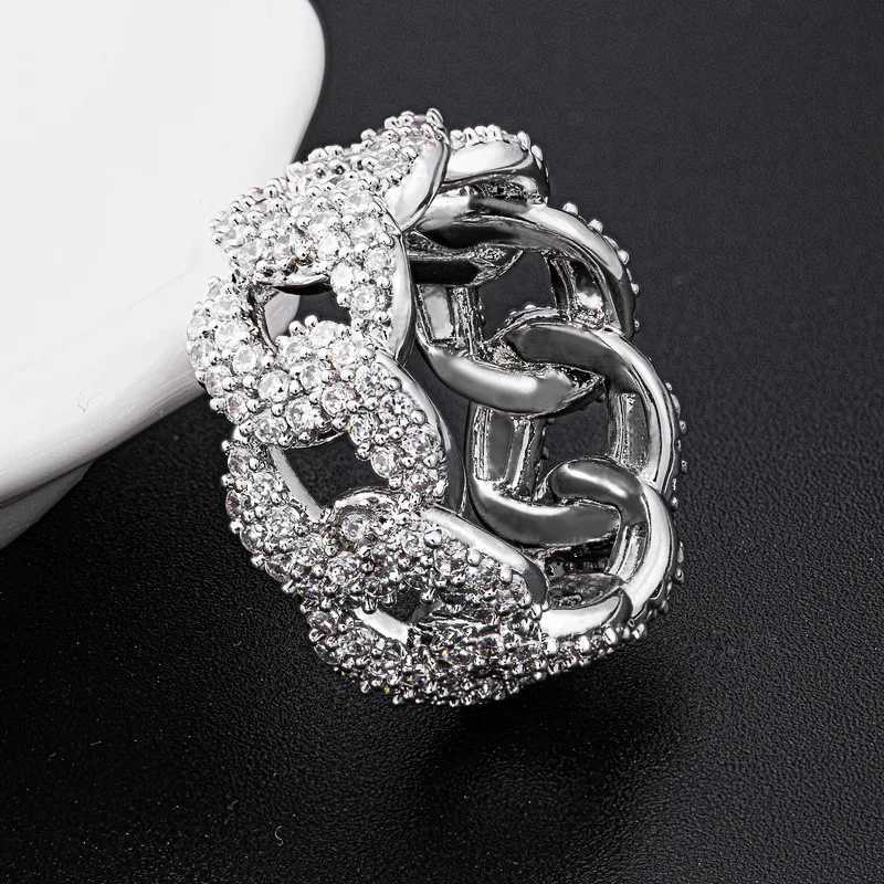 2024 New Trendy Silver Color Eternity Band Ring For Women Anniversary Gift Jewelry Bulk Sell R6369W251030