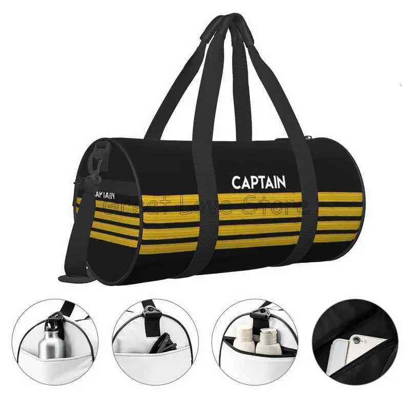 Airplane Aviation Pilot Travel Duffel Bag Portable Weekender Overnight Bags Waterproof Carry Luggage Bag for Sport Gym Yoga H251029