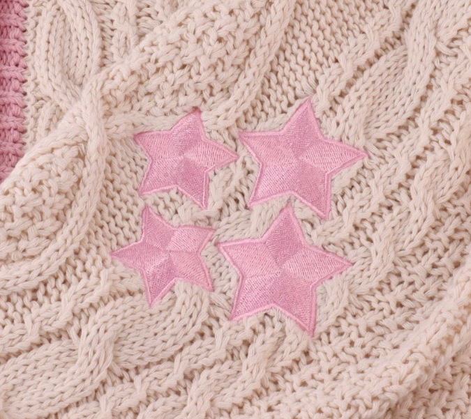 Women's Sweaters Christmas Tree Women Cardigan Autumn Winter Knitted Cardigans With Star Embroidery Holiday Sweater Folklore Tops Gift