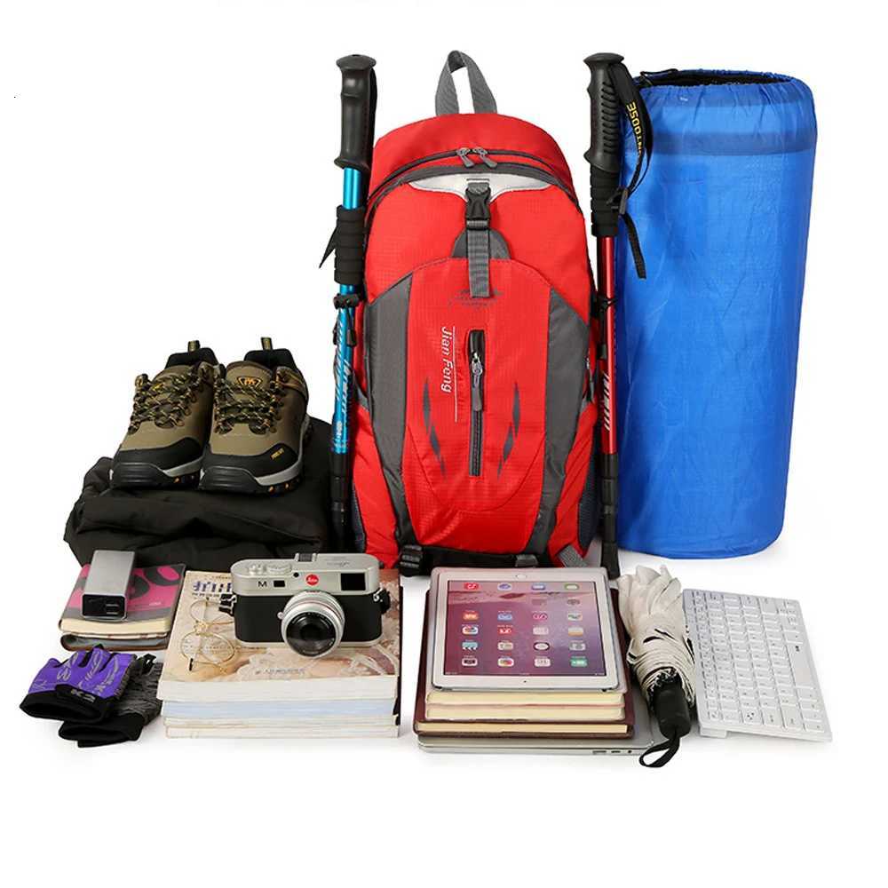 1PCS 40L Waterproof Lightweight Hiking BackpackCampingTravel Backpack for Men Women H251029