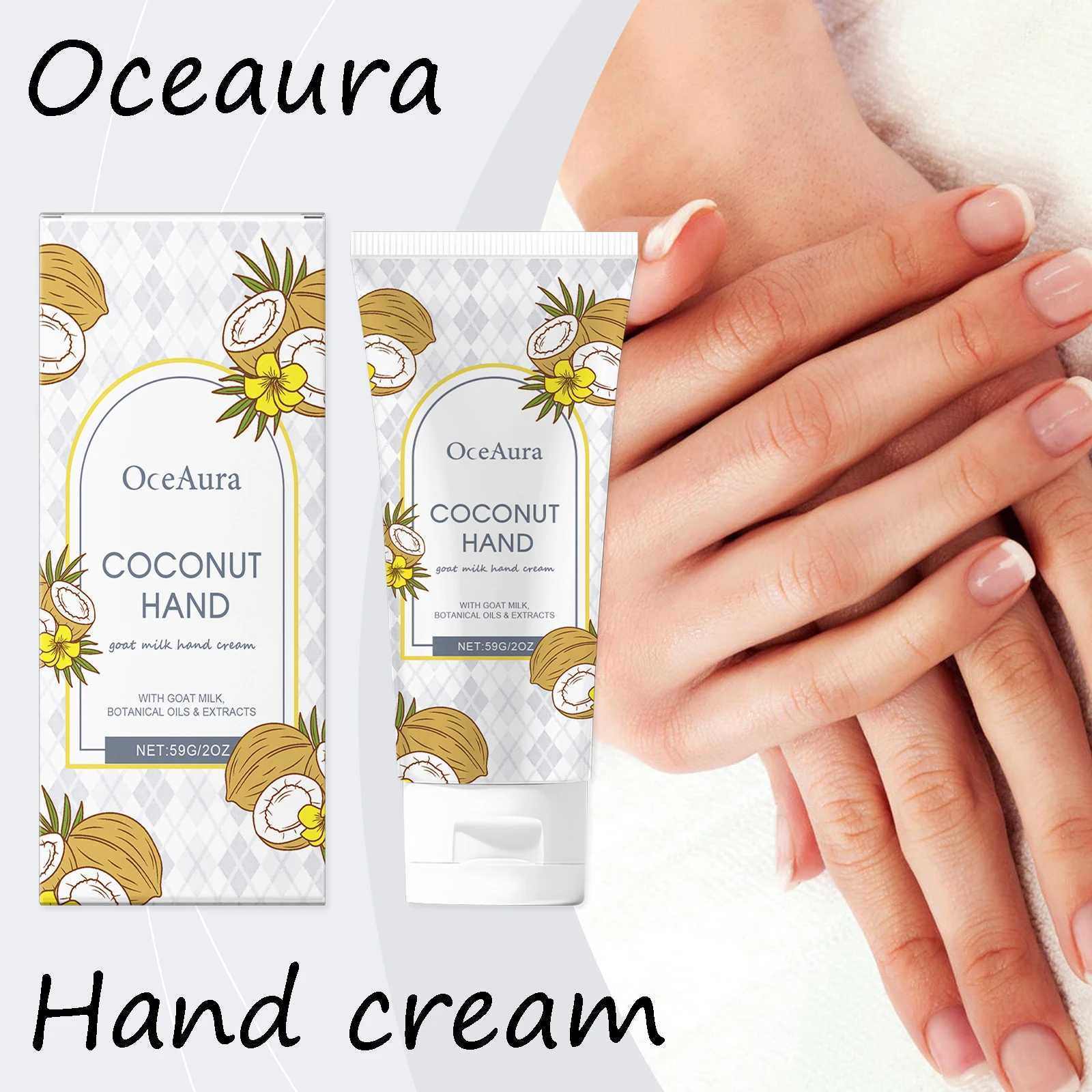 Coconut Hand Care Cream Nourishing Skin Improve Roughness Lasting Hydrating Natural Fragrance Reduce Dryness Soften Hand Cream J251115