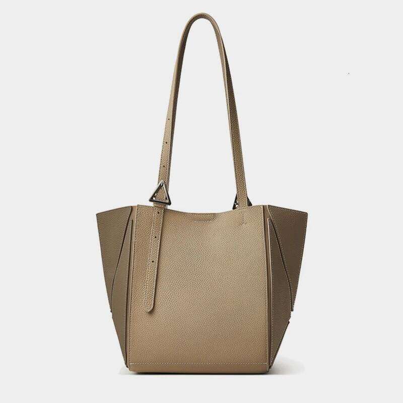 Designer bag 52 Hifashion Cowhide Genuine Leather Tote For Women 2025 Trend Designer Bucket Office Shoulder Bags Shopping Ladies Handbags