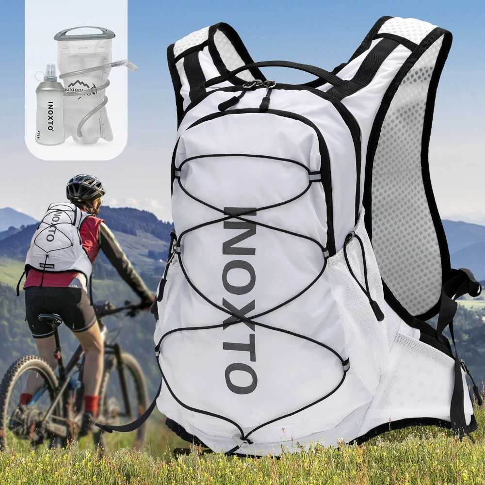 INOXTO 12L Cycling Bag Mens Women Riding Waterproof Breathable Bicycle BackpackBicycle Water BagBicycle helmet H251029