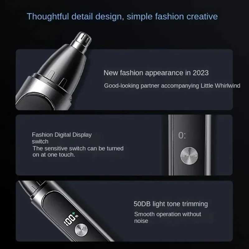 Electric Nose Hair Trimmer for Men and Women Available with Low Noise Portable Mini Rechargeable Electric Nose Hair Clipper M251030