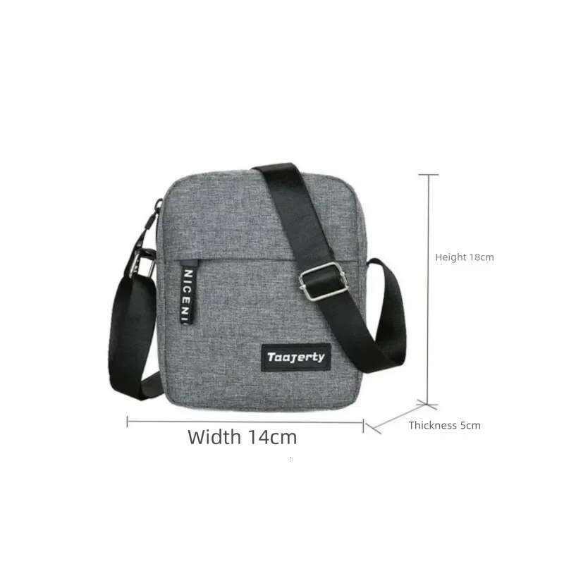 Casual Mini Crossbody Men's Shoulder Men Diagonal Small Backpack Light Messenger Phone Bag Boy Fanny Chest Pack