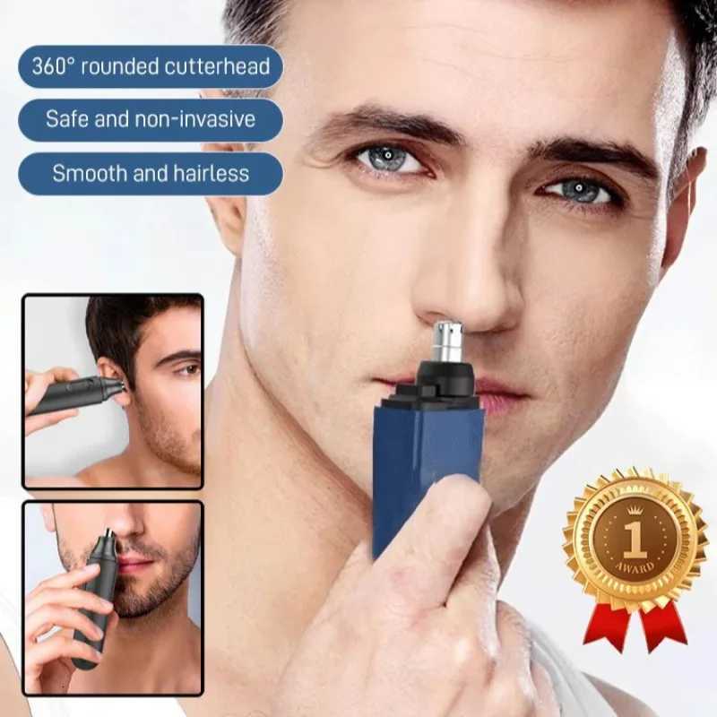 German Quality Electric Nose Hair Trimmer Rechargeable Nose Hair Remover Waterproof Durable Cleaning ToolShaver M251030
