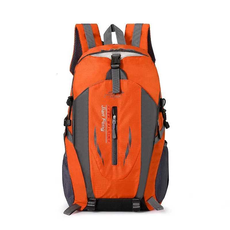 40L Lightweight Outdoor Backpack Waterproof Travel Daypack for Men and Women Versatile Dual Shoulder Bag for Cycling and Books H251029