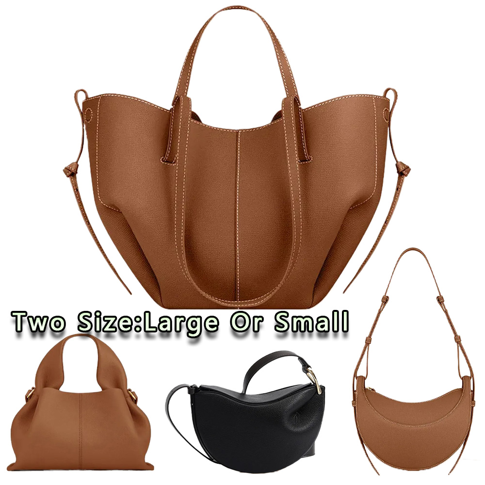 Tote Bag Designer Bag Luxury Bag Half Moon Bag Smooth Leather Shoulder Bag Black Tote Underarm Bag Fashion Women Cross Body Bag Mini Purse Textured Leather Handbags