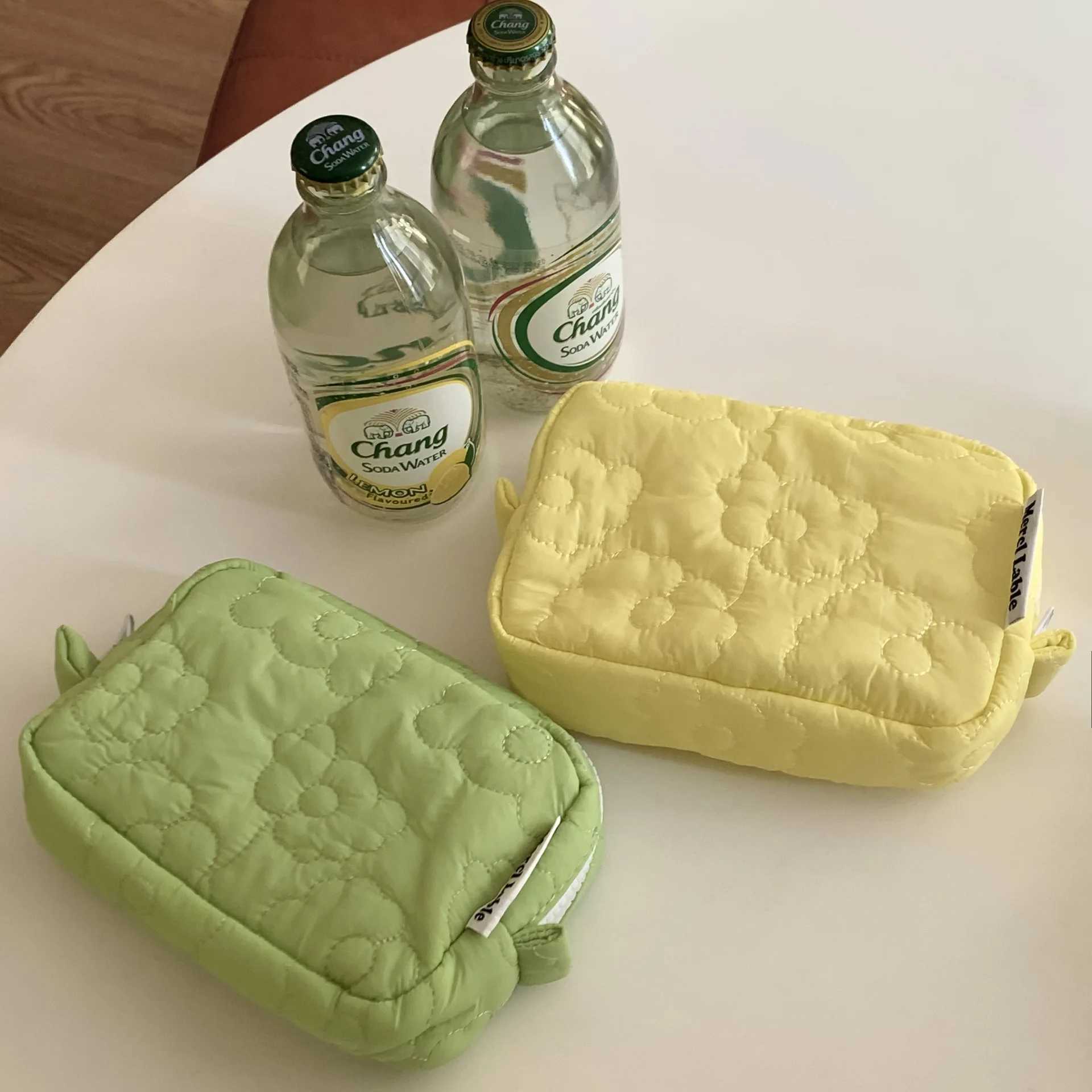 Candy Color Cosmetic Bags Travel Portable Washing Handbags Womens Soft Makeup Organizer Toiletry Lipstick Storage Bags J251115