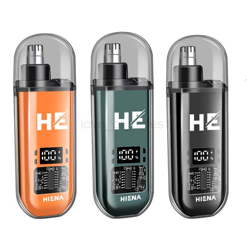 HIENA Electric Nose Hair Trimmer for Men Mini Nose Ears Hair Eyebrow Trimmer USB Rechargeable Hair Clipper Pocket razor machine Z251030