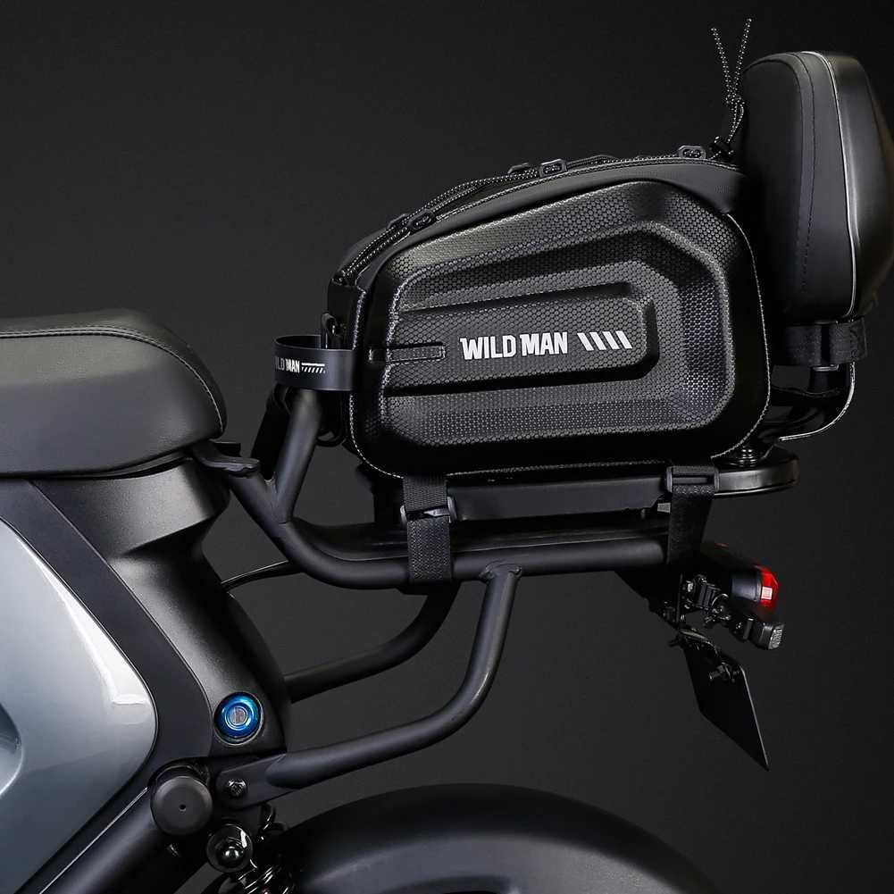 4L Bicycle Luggage Carrier Bag Multifunction Cycling Pannier Pack Large Capacity Waterproof for Outdoor Riding Travel H251029