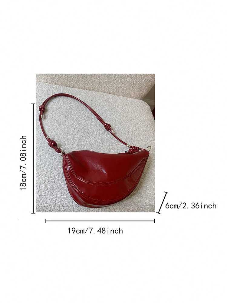 Designer bag 2025 new fiable saddle bag casual crossbody bag wens daily cmuting bag armpit bag single shoder wens bag Y251029