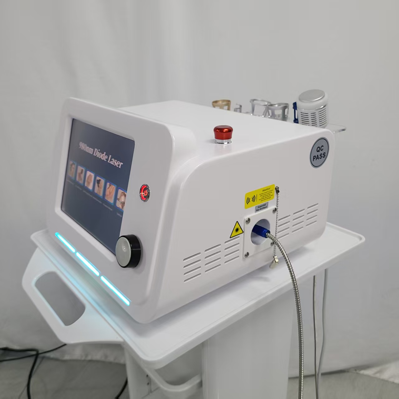 6 In 1 980nm Diode Laser Multifunction Machine Vascular Removal Skin Rejuvenation Fat Dissolving Nail Fungus Treatment Equipment For Beauty Salon