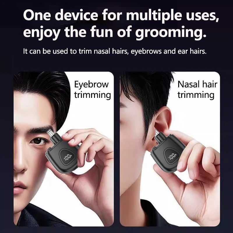 USB charging Nose and Ear Hair Trimmer Portable Electric Nose Hair Clipper Mini Compact Design Quick Charging Suitable for men M251030