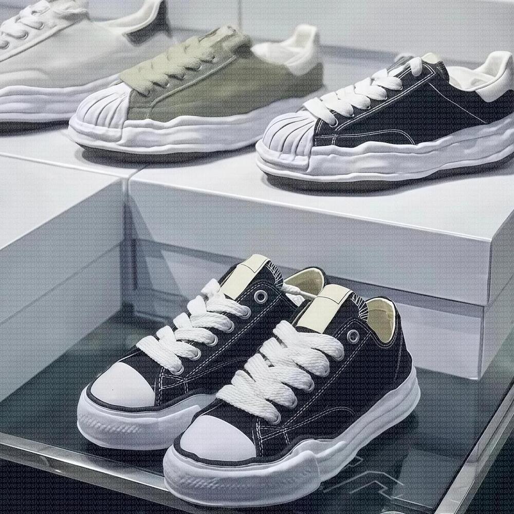Designer Miharas Peterson OG Sole Canvas shoes Mastermind Blakey Shoes Mihara Men Women New Casual Dissoed shoes Low Natural Hank Blue Purple Black Sneakers 35-45