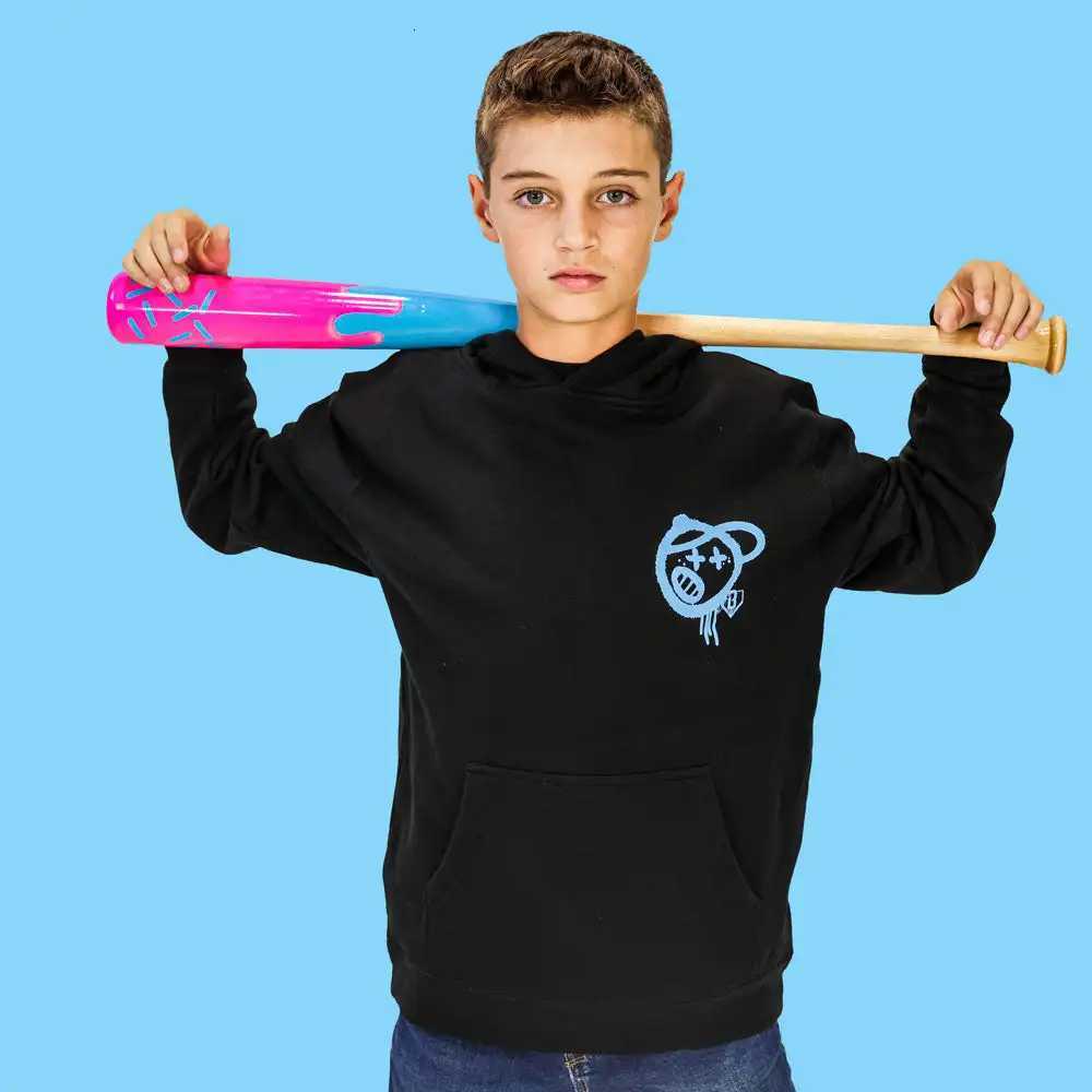 Hotselling New Childrens Baseball Lifestyle Hoodie Vandal Hoodie Loose Top Cotton Basic Hoodie Autumn Winter Sports SweaterT251030