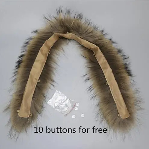 fur collar 100 genuine raccoon fur scarf 70cm winter for women selling 251024