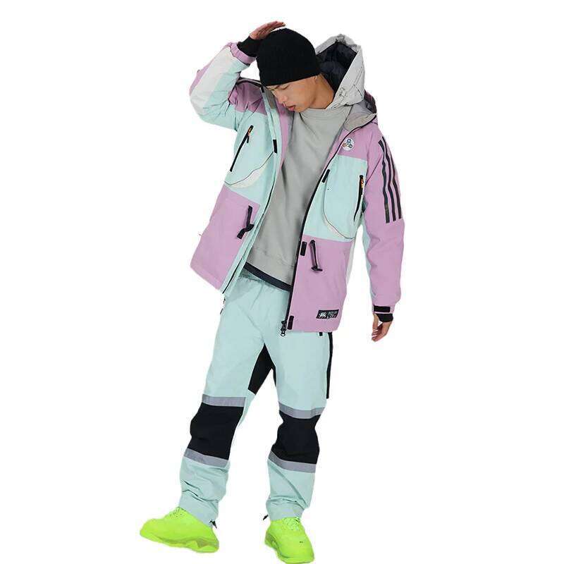 Windproof Waterproof Ski Suit For Women Men, Warm Clothing, Skiing And Snowboarding Suit, Winter Jackets
