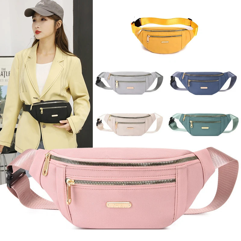 Women Waist Bags for Women Oxford Leisure Color Chest Bag Shoulder Crossbody Waist Bags Handbags Female Messenger Belt Bags 251030