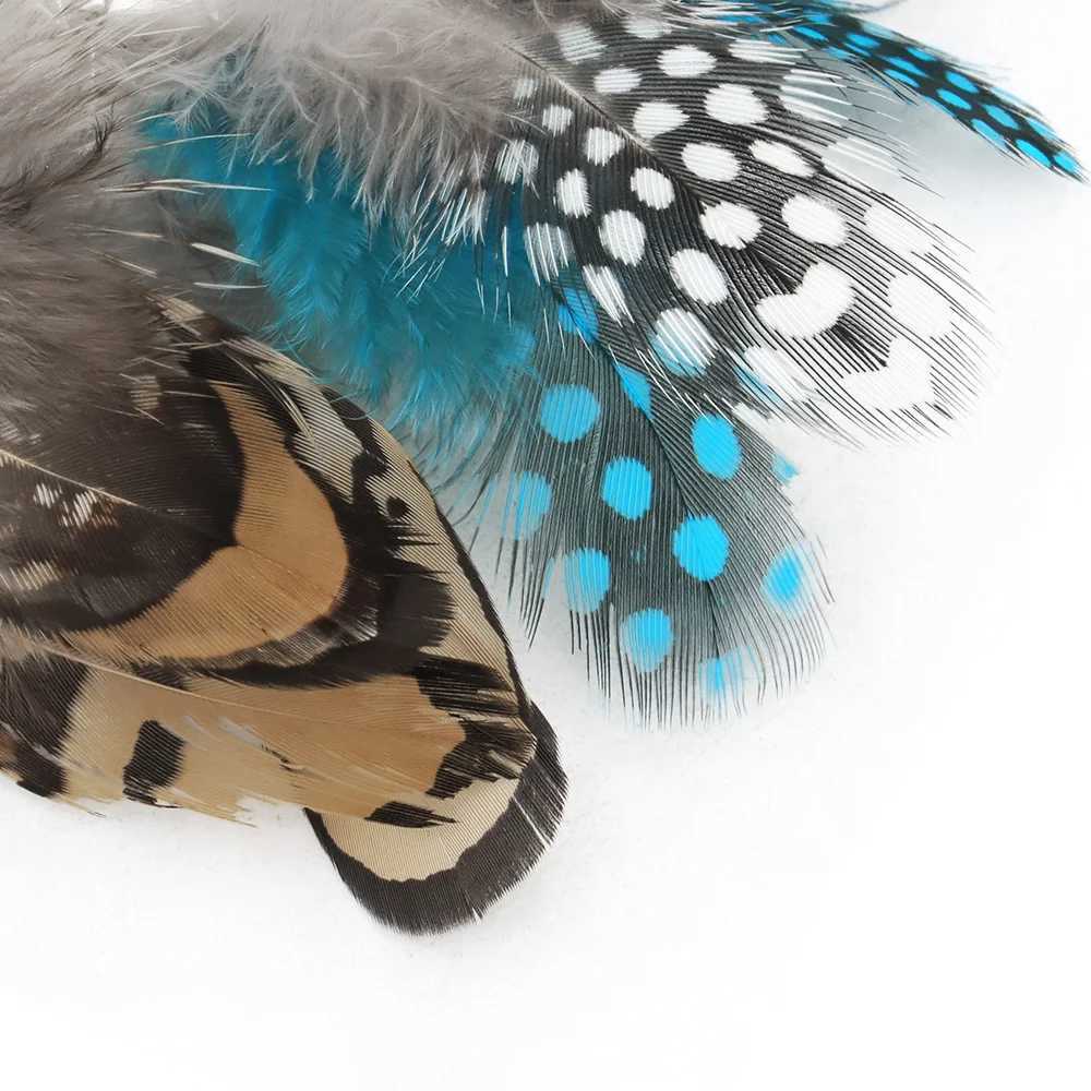 6pcs Mix Simulated Insect Accessories Cat Teaser Stick Feather Replacement Head Interactive Kitten Pet Toy S251029{category}