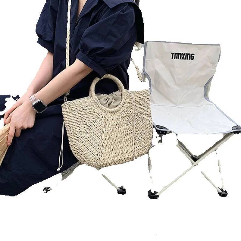 Luxury Handbag Straw Woven Handbags For Women Handmade Travel Seaside Beach Summer New Handle Bucket Shopping Tote Bag Basket Bolsa Handbag