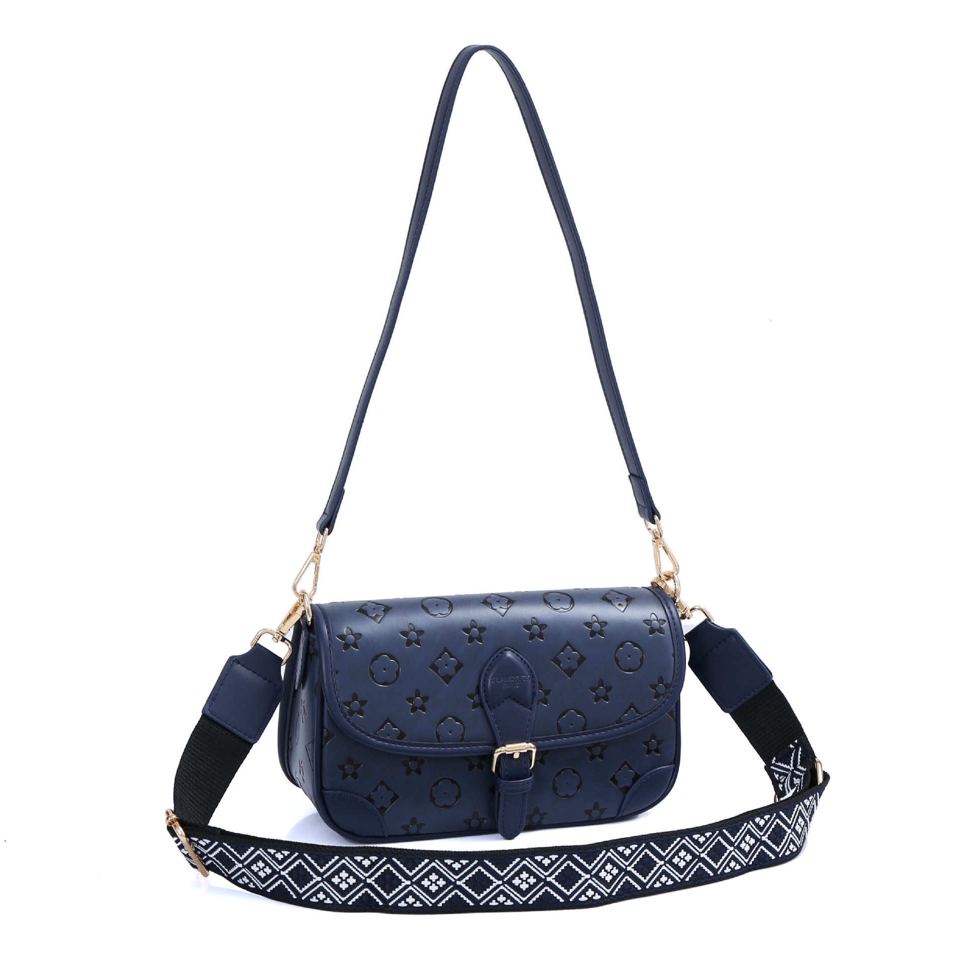 Designer bags Wide Shoulder Strap Women's Bag 2025 New Style Fashionable Printed Bags Single-shoulder small square Bag Versatile crossbody Bag fr