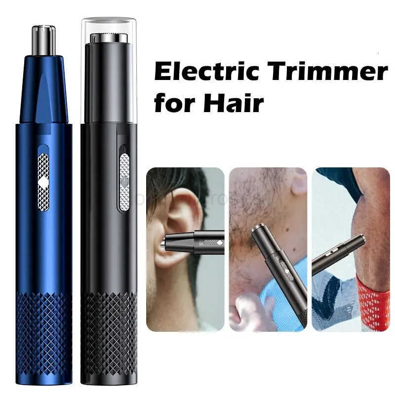 Electric Nose Hair Trimmer Mens Nose And Ear Remover Automatic Washable Electric Shaving Tools USB Rechargeable Z251030