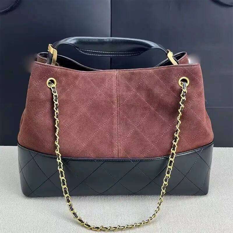 Designer bag 52 and designer bags Women's New Niche Lingerie Chain Frosted Tote Bag Premium Sense Shoulder Crossbody