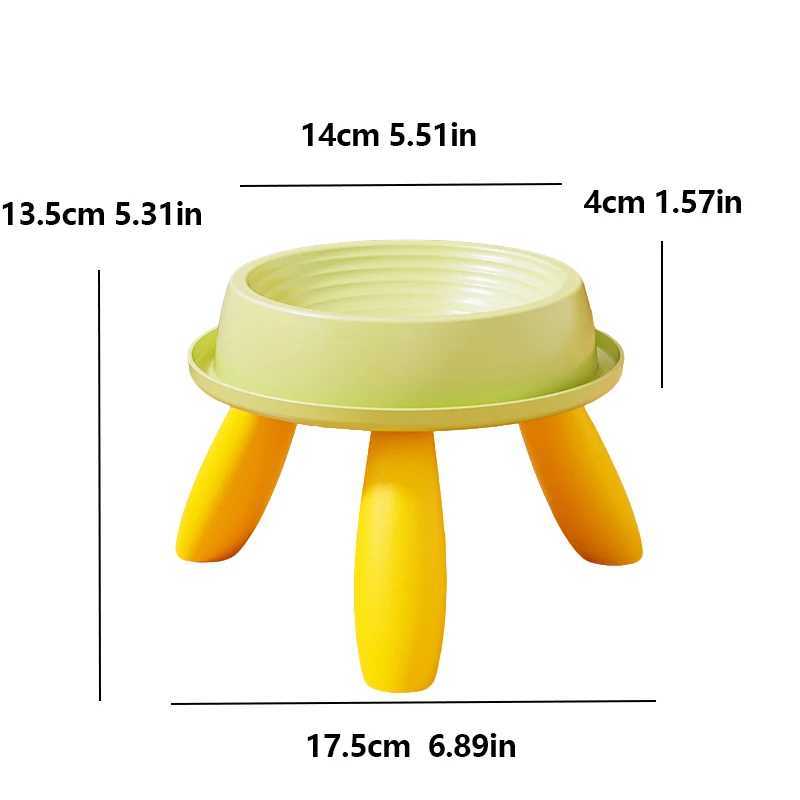 Elevated pet food bowl Non slip base Can hold food or water Suitable for cats Pet cat feeding supplies J251113